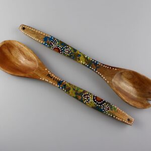 Ausztrál salátás kanál és villa