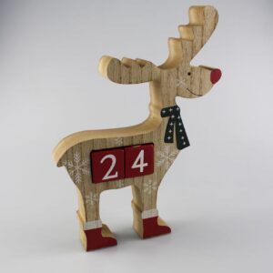 Rénszarvasos adventi naptár