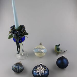 Téli karácsonyfa díszek