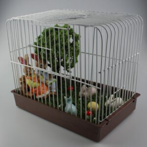 Nyúlketrec húsvéti dioráma