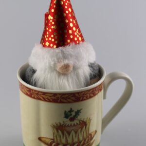 Karácsonyi bögre manóval Nr.2.